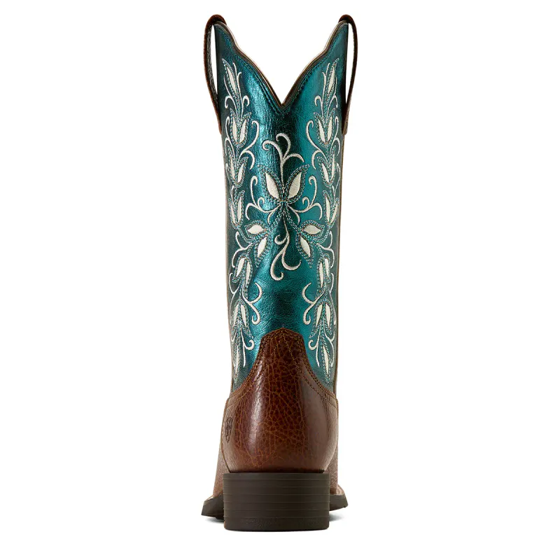 Round Up Holly Wide Square Toe Western Boots – Dame