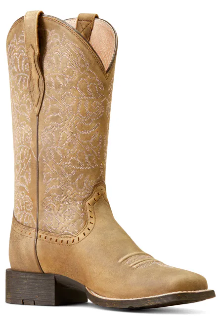Hovedbilde Round Up Remuda Wide Square Toe Western Boots ...