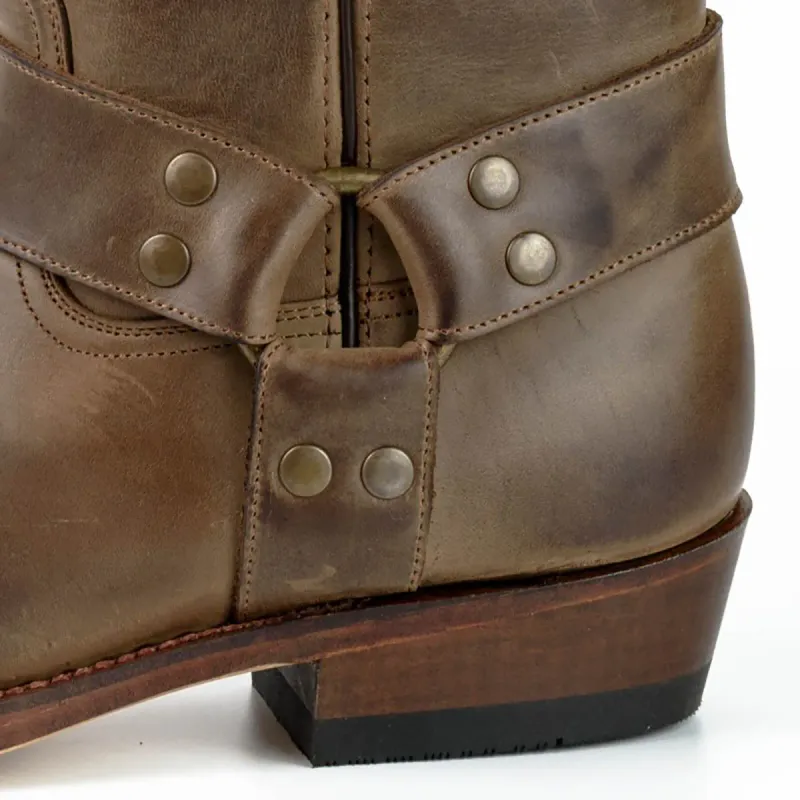 Mayura 01 Biker Harness Boots - Brun