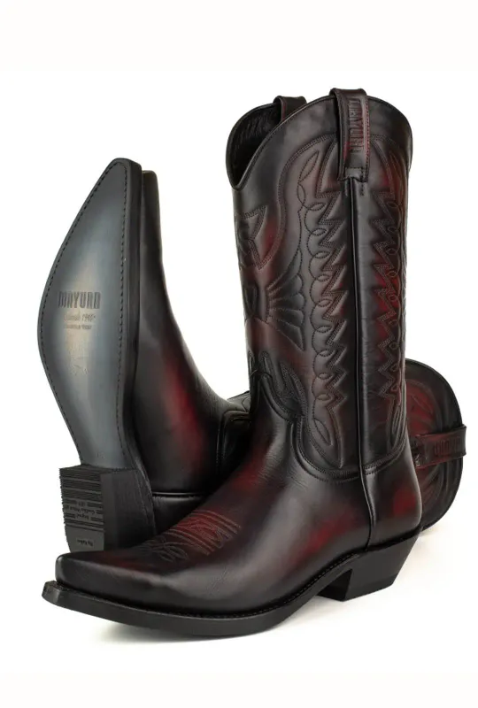 Mayura 1920 Cowboy Boots - Texas Red