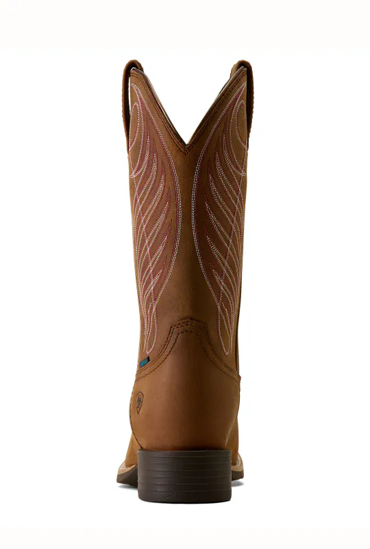 Round Up Waterproof Dameboots Reliable Brown