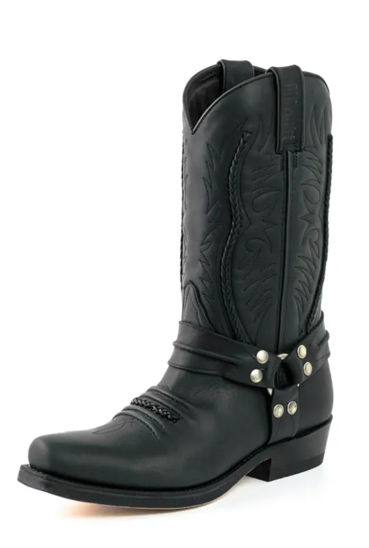 Mayura 07 Black Harness Boots