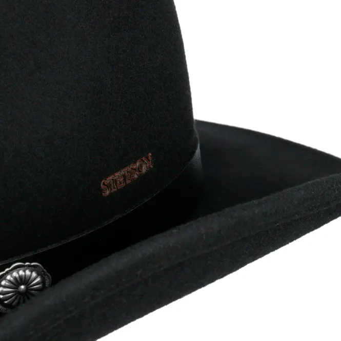 Hovedbilde Stetson Svart Cowboyhatt - Tamalo Western Ull