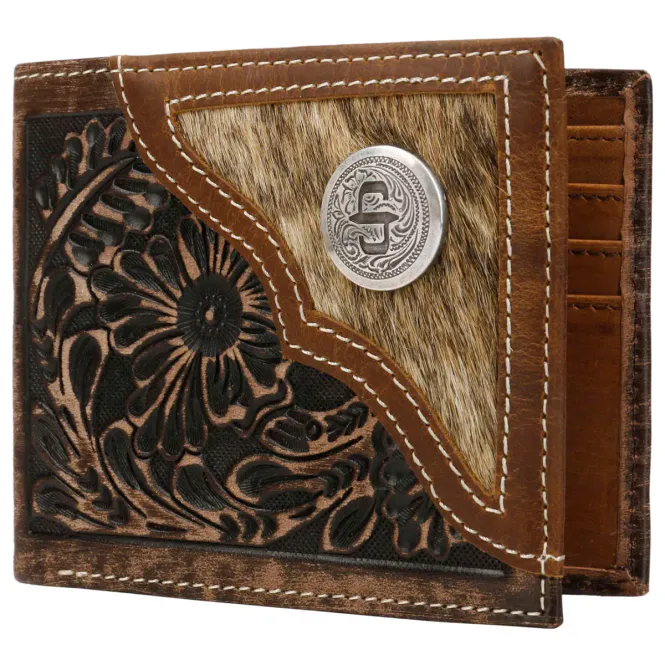 Hovedbilde Stetson Hair-On-Hide Bi-Fold Lommebok i Skinn
