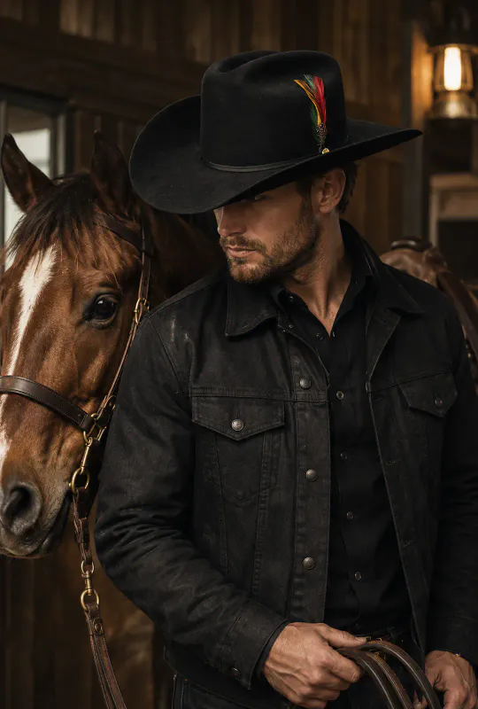 Stetson Rancher 160th Edition 6X Cowboyhatt – Svart