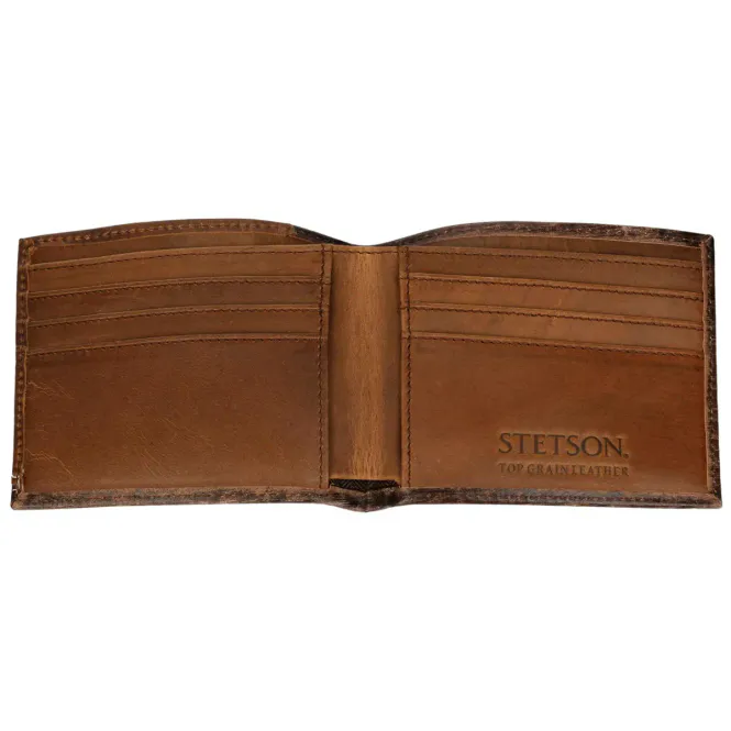 Hovedbilde Stetson Hair-On-Hide Bi-Fold Lommebok i Skinn