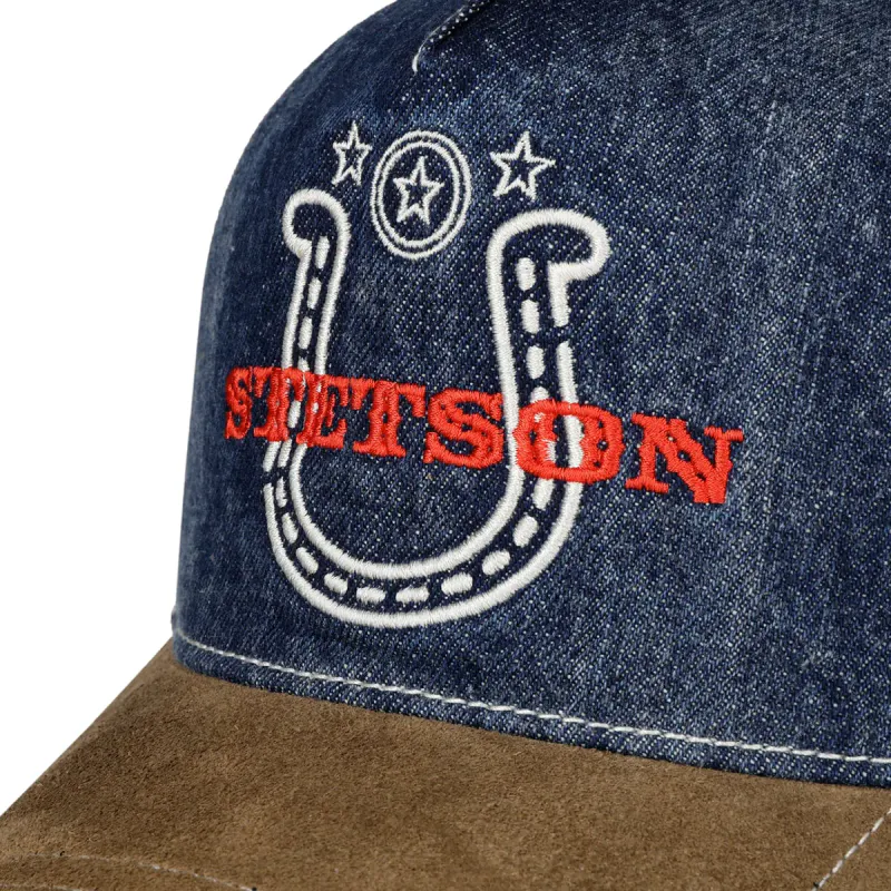 Stetson Western Denim Caps – Mørk Blå