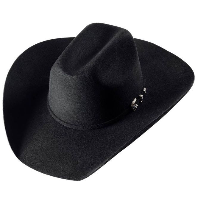 Hovedbilde Wyoming Svart Cowboyhatt