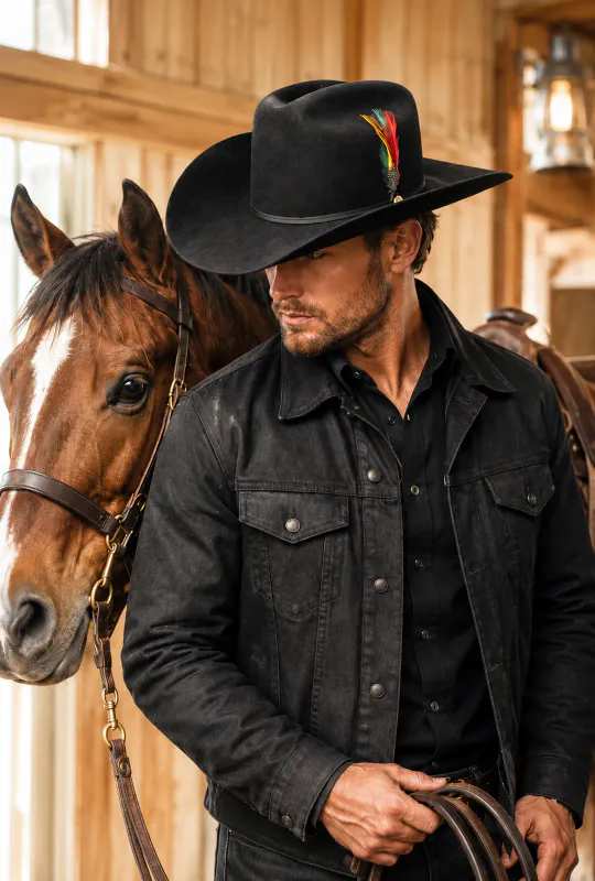 Stetson Rancher 160th Edition 6X Cowboyhatt – Svart