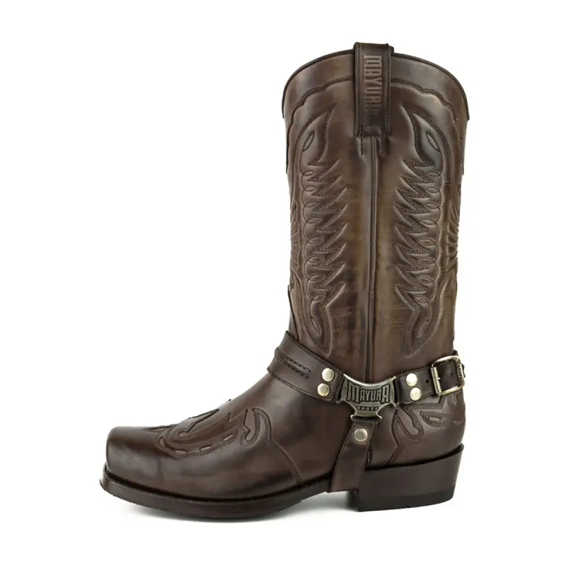 Mayura Indian 2471 Marron Cowboy Boots 