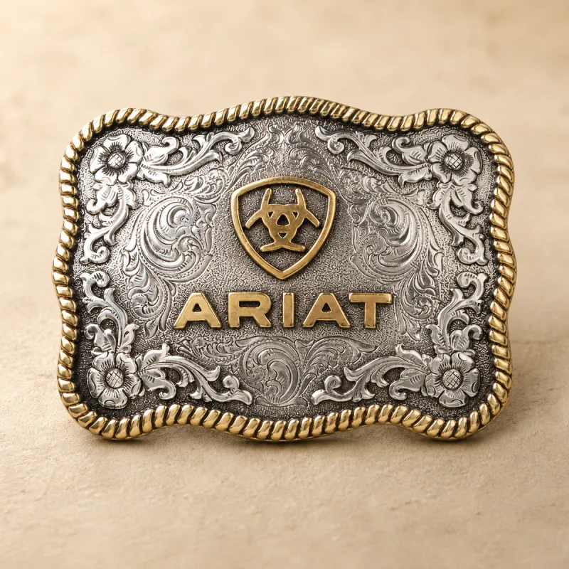 Ariat Sølvtonet Western Beltespenne