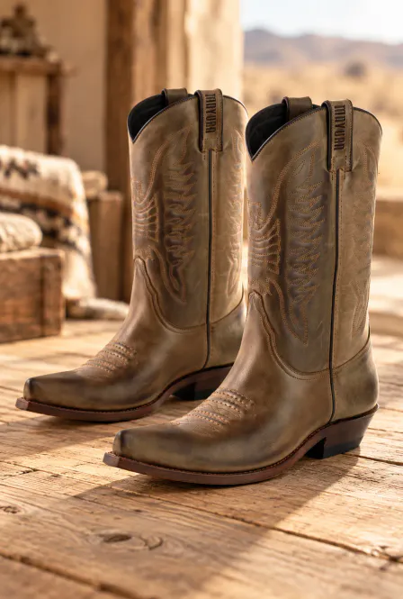 Hovedbilde Mayura 020 Pointed Toe Cowboy Boots - Brun